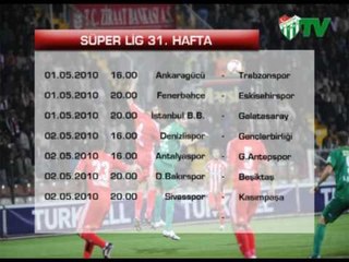 Kayserispor ile Saat 20.00'de. (26.04.2010)