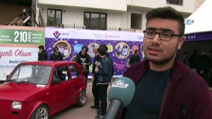 Öğrencilerin Geliştirdiği 120 Kilometre Hıza Ulaşan Elektrikli Araca Yoğun İlgi
