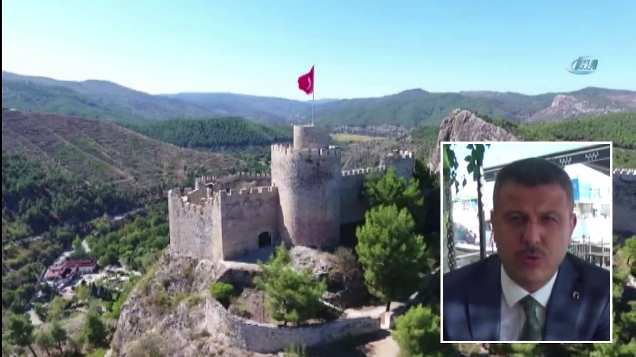 Türkiye'nin 5  Görkemli Kalesi Boyabat Kalesi Havadan Görüntülendi