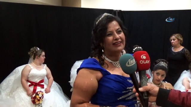 Engelli Genç Kızların Gelinlik Hayali Gerçek Oldu