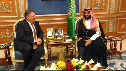US' Pompeo briefing on #Khashoggi 'murder' after Saudi visit