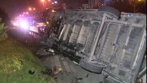 TEM Otoyolunda Trafik Kazası, Hurdaya Dönen Araçtan Sağ Çıktı