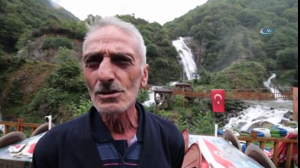 Şiddetli Yağışlar Sonrası Taştığı İddia Edilen Şelale Berrak Görüntüsü İle Dikkat Çekiyor