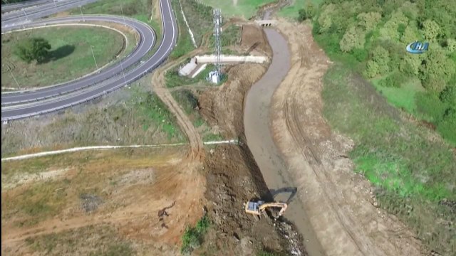 İSKİ, Beykoz’un Yaralarını Sarıyor. Çalışmalar Havadan Görüntülendi