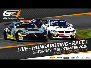 Race 1 - Budapest - GT4 European Series 2018 - English