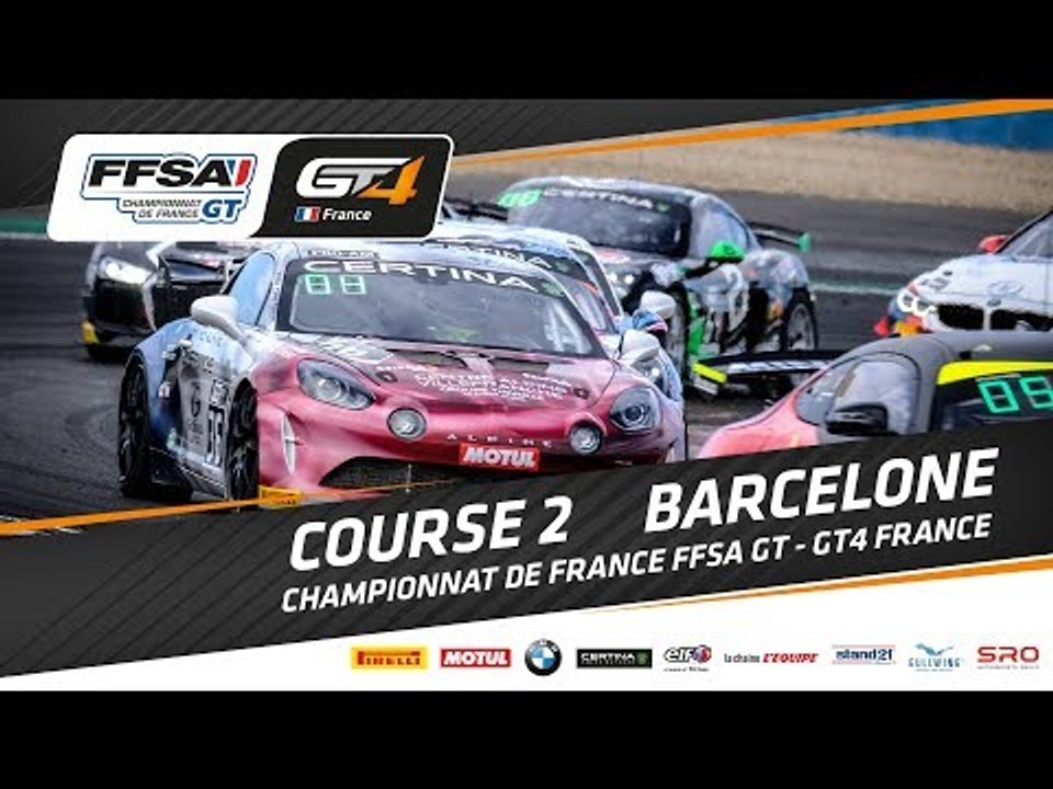 Barcelona : Course 2 - Championnat de France FFSA GT