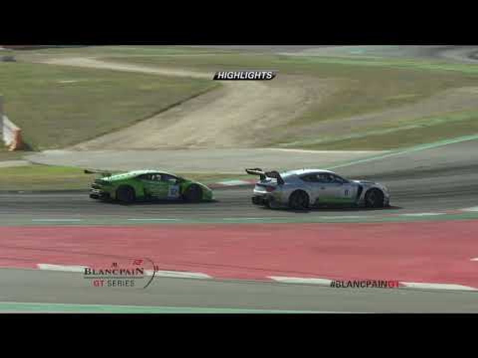 Barcelona (SPOILER) - RACE HIGHLIGHTS - Blancpain GT Series 2018