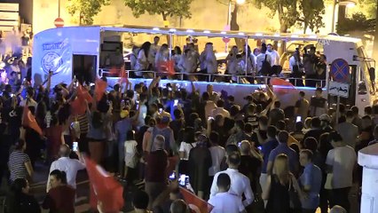 Hatay Büyükşehir Belediyespor'da kupa kutlaması - HATAY