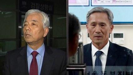 '계엄령 문건' 김관진·한민구 검찰조사 받고 귀가 / YTN