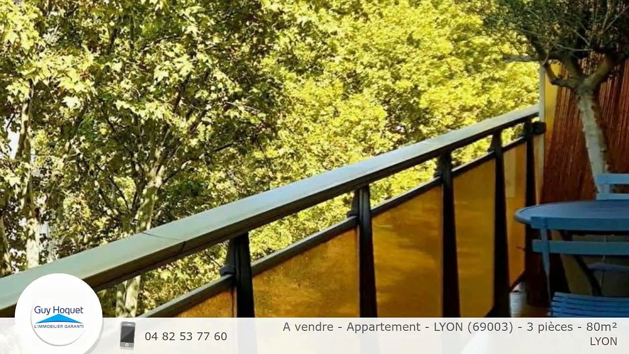 A vendre - Appartement - LYON (69003) - 3 pièces - 80m²