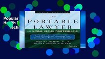 Popular The Portable Lawyer for Mental Health Professionals: An A-Z Guide to Protecting Your