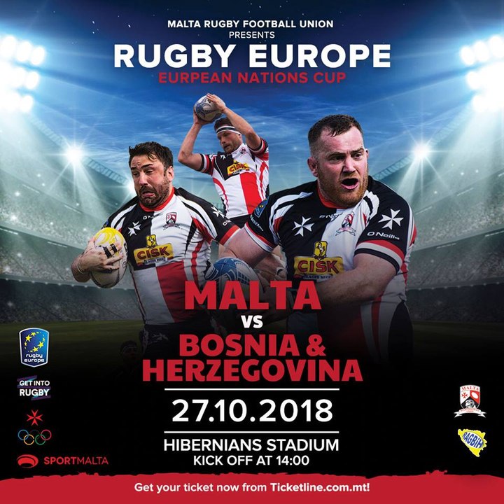 MALTA / BOSNIA & HERZEGOVINA - RUGBY EUROPE CONFERENCE 1 SOUTH 2018/2019