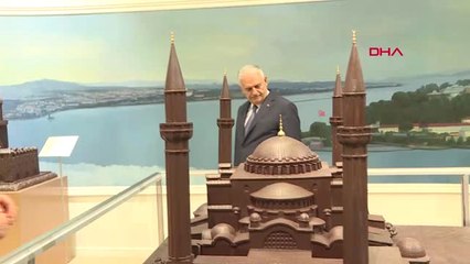 İstanbul TBMM Başkanı Yıldırım Çikolata Fabrikası Gezdi