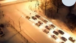 Dangerous Snow Driving Don,t Drive Fast Your Car