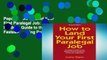 Popular How to Land Your First Paralegal Job: An Insider s Guide to the Fastest-Growing Profession