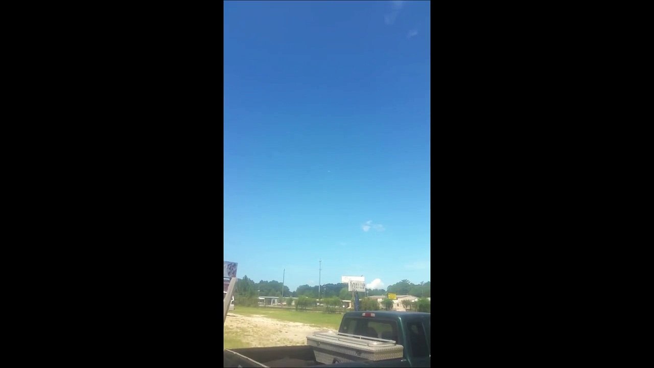 TWO SUNS Panama Oct 2018 midday sky Clear Footage