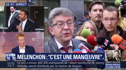 Jean-Luc Mélenchon: "C'est une manœuvre politique" (3/4)