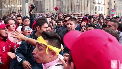 Colombia students stage nationwide protest to demand more budget for higher education