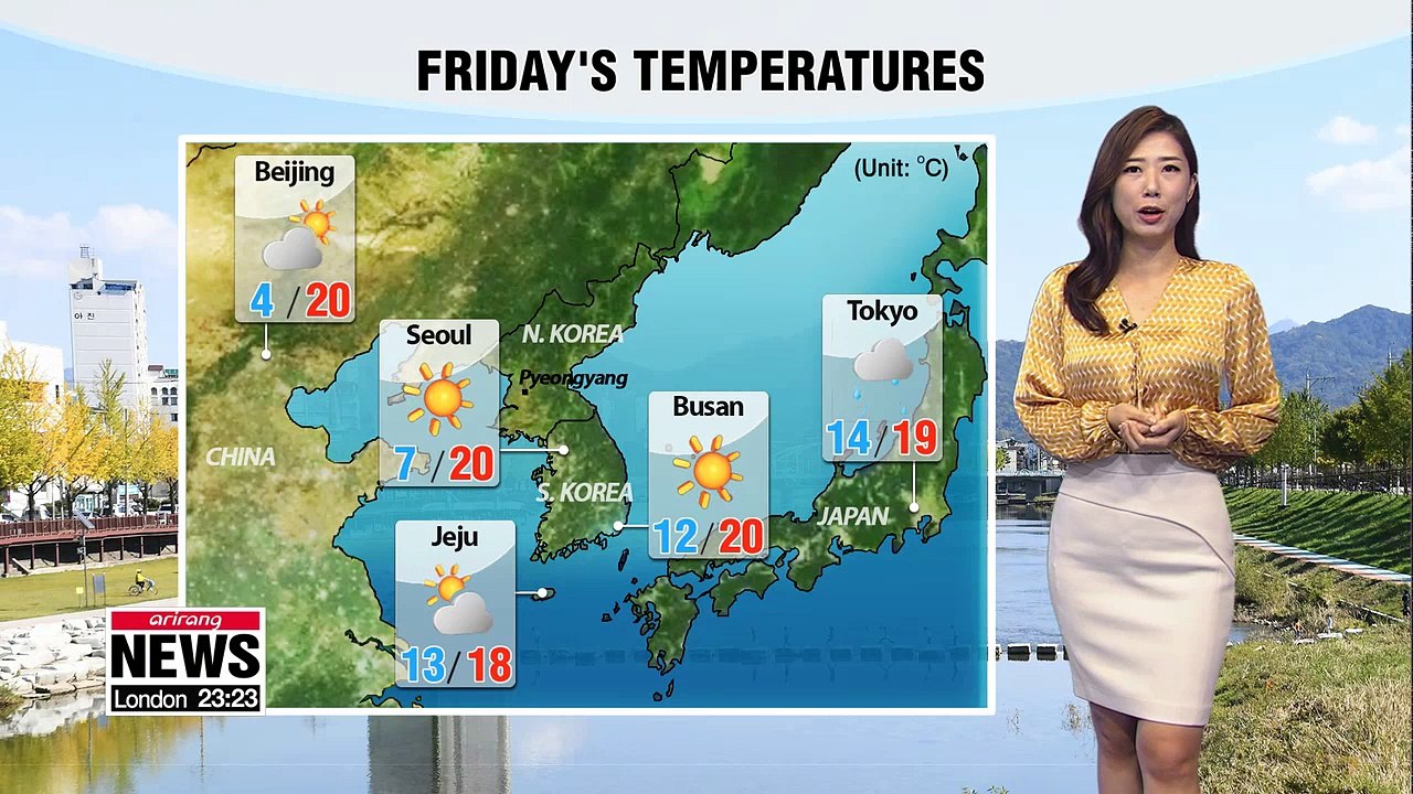 Chilly morning to start, clear skies _ 101918