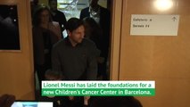 Messi lays foundations for children's cancer hospital