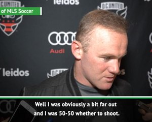 I just fancied it and in the end I made the right decision - Rooney on DC free-kick