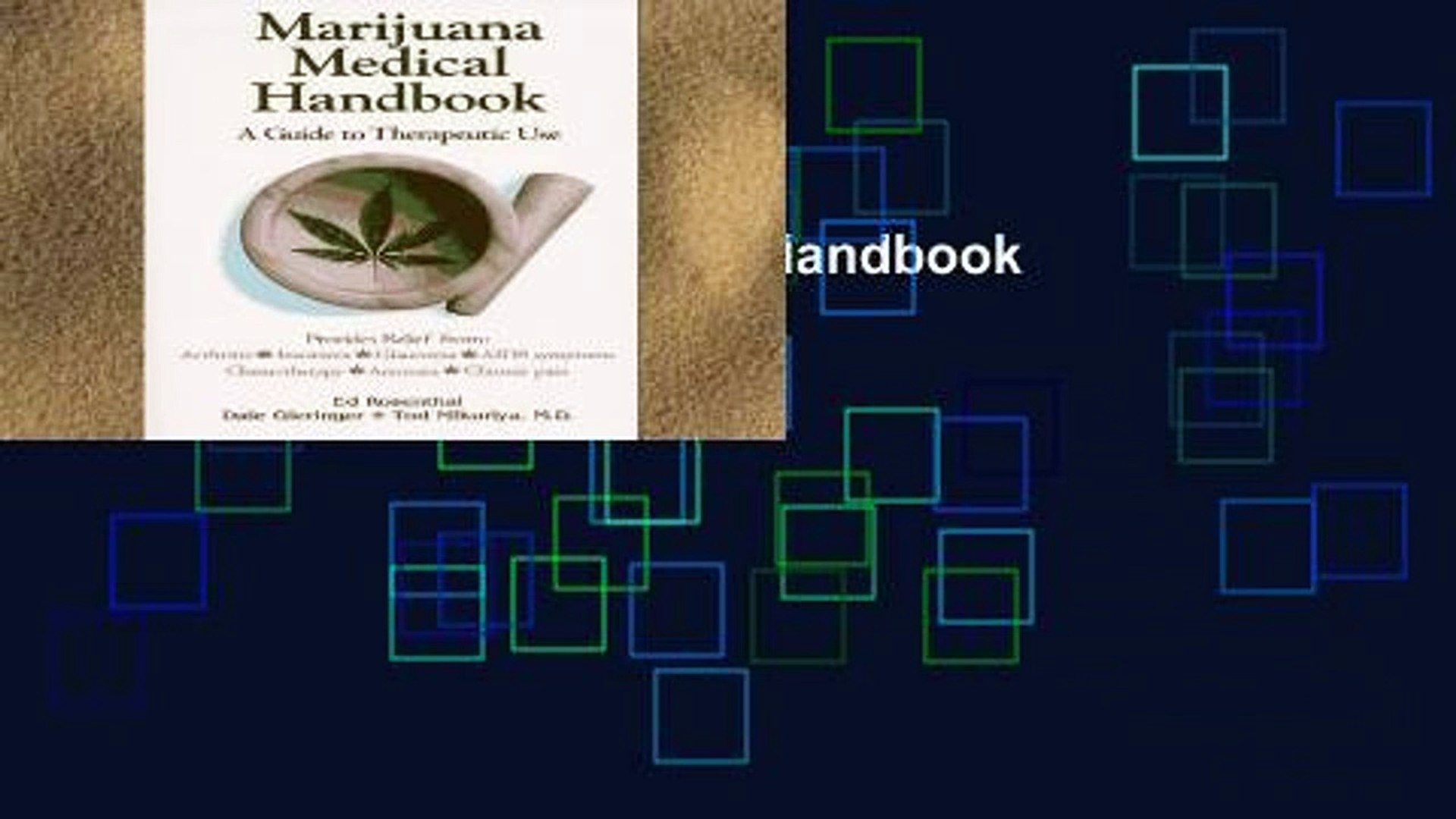 ⁣Review  Marijuana Medical Handbook