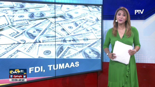 FDI, tumaas sa loob ng 9 na buwan