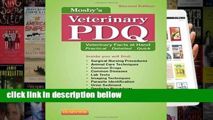 Review  Mosby s Veterinary PDQ, 2e