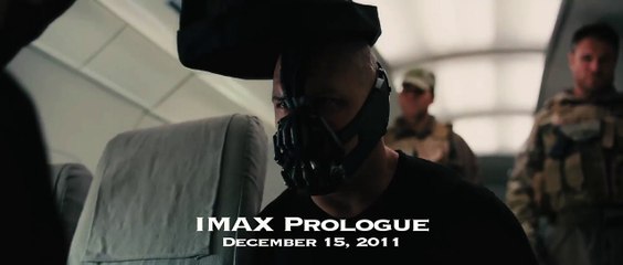 Bane's voice comparison (IMAX prologue vs. Final film)