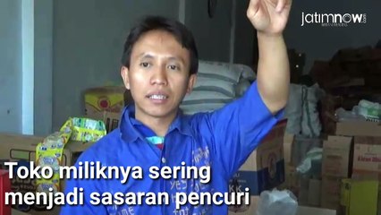 Aksi Emak-emak Curi Minyak Goreng Terekam CCTV