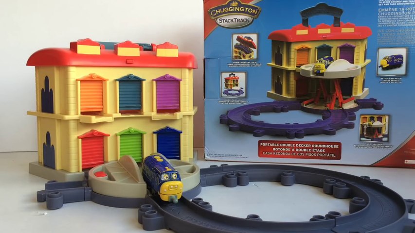 Chuggington Portable Double Decker Roundhouse Tomy StackTrack