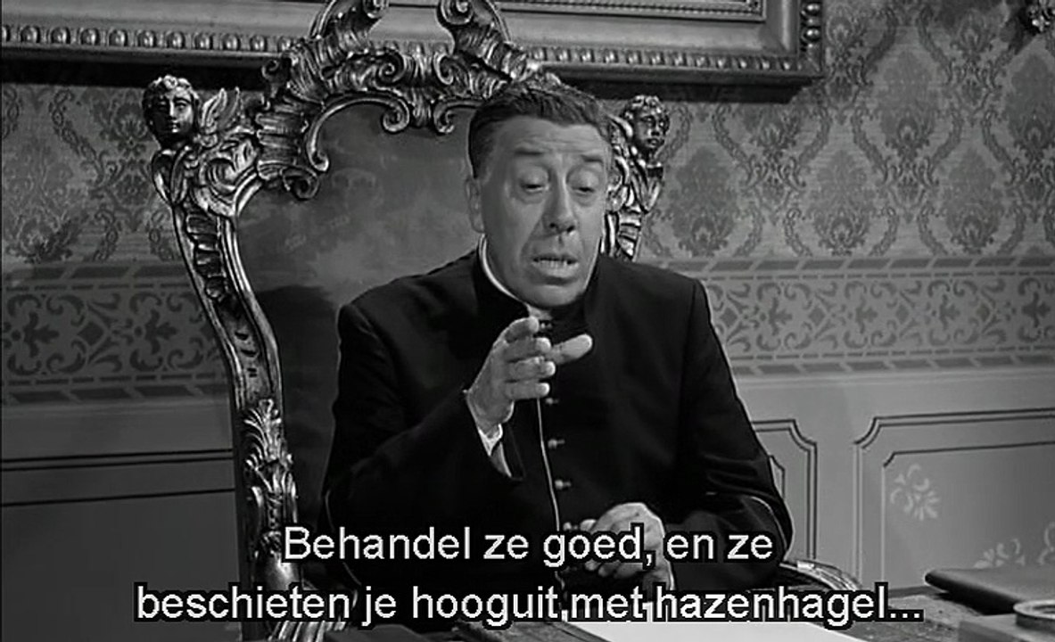 Don Camillo Monsignore... ma non troppo (NED Subtitles) (Film Completo -primo tempo) con Fernandel e Gino Cervi