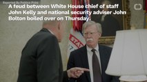 John Kelly And John Bolton Engage In Shouting Match Outside Of The Oval Office