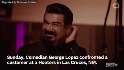 Comedian George Lopez Confronts Trump Supporter