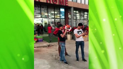 Interesting street performances