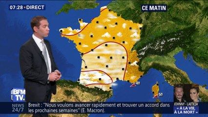 La météo pour ce vendredi 19 octobre 2018