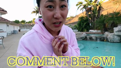 I PUSHED MY BROTHER INTO THE POOL!!