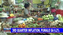 3rd quarter inflation, pumalo sa 6.2%