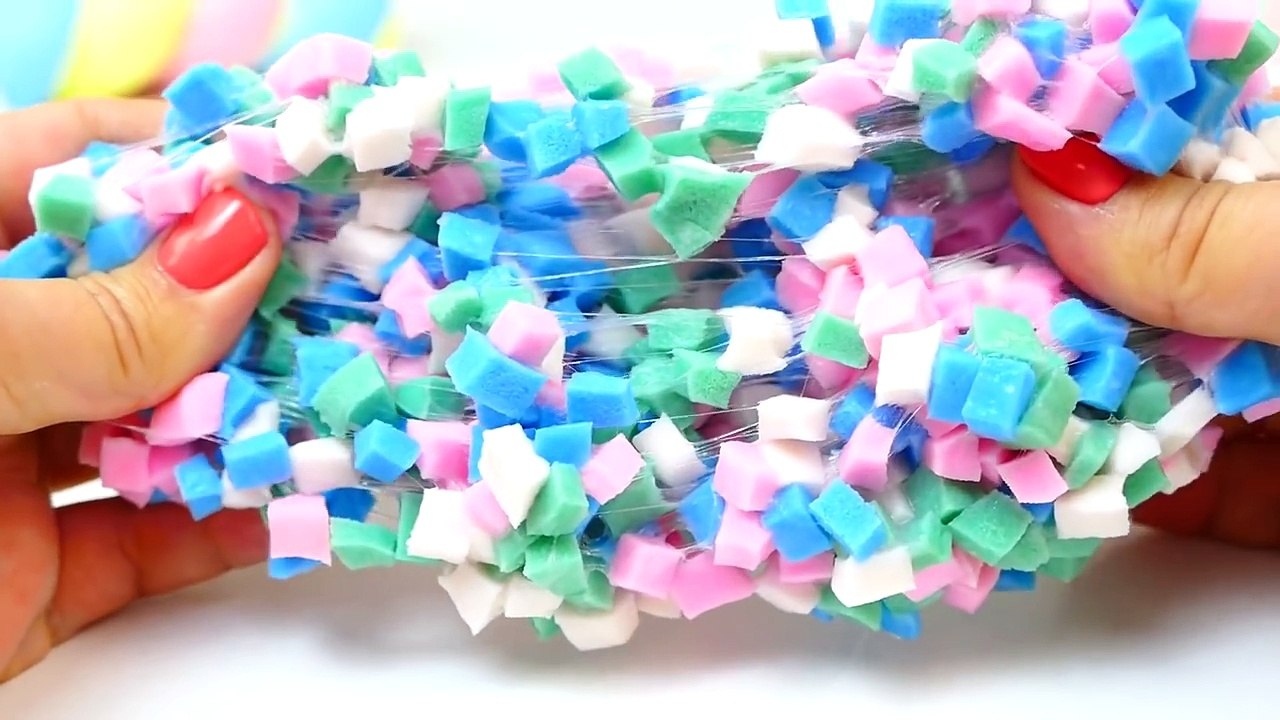 Verschiedene sachen in schleim mischen | schleim experimente