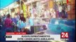 La Victoria: comerciantes ambulantes se agarran a golpes en calles de Gamarra