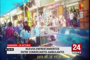 La Victoria: comerciantes ambulantes se agarran a golpes en calles de Gamarra