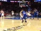 Crowd erupts as Fultz makes first three-pointer of career