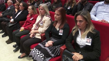 Eski milletvekili Oya Akgönenç için Ufuk Üniversitesi'nde tören - ANKARA