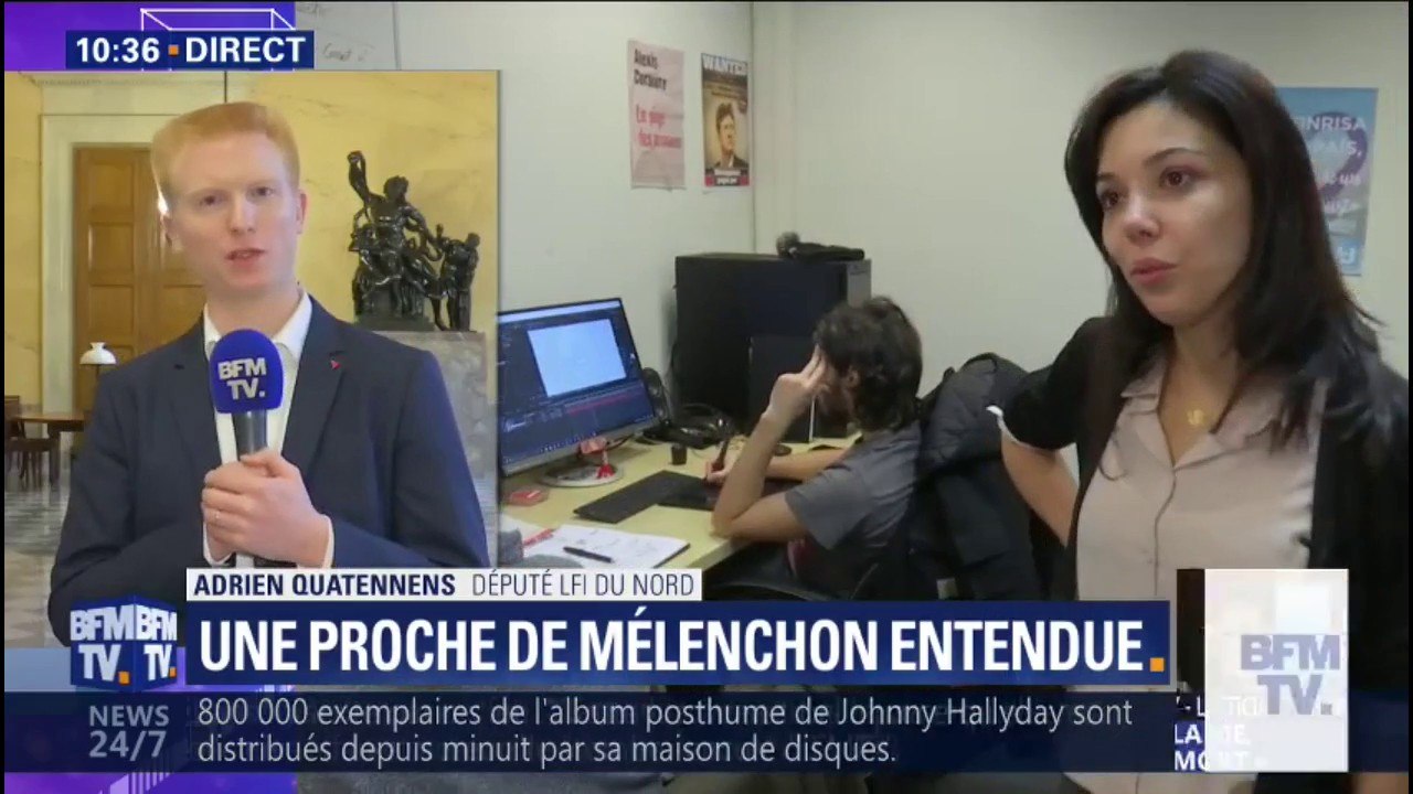 Quatennens sur les comptes de LFI: "La campagne a coûté 11 millions d'euros, elle n'a pas coûté cher. C'est l'une des campagnes les moins onéreuses"