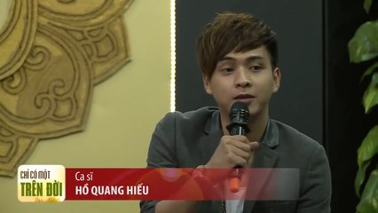 Hồ Quang Hiếu khiến hàng nghìn bạn trẻ đã khóc khi kể về những lỗi lầm đối với mẹ của mình