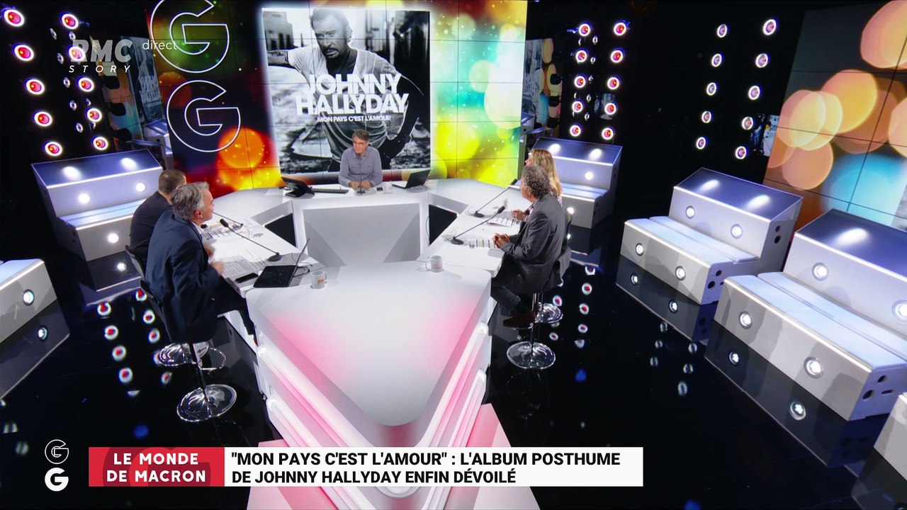 Le monde de Macron: "Mon pays, c'est l'amour", l'album posthume de Johnny Hallyday enfin dévoilé - 19/10
