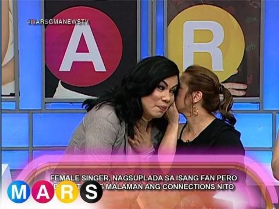 Mars: Female singer, bumait sa isang fan nang malaman ang connections nito! | Mars Mashadow