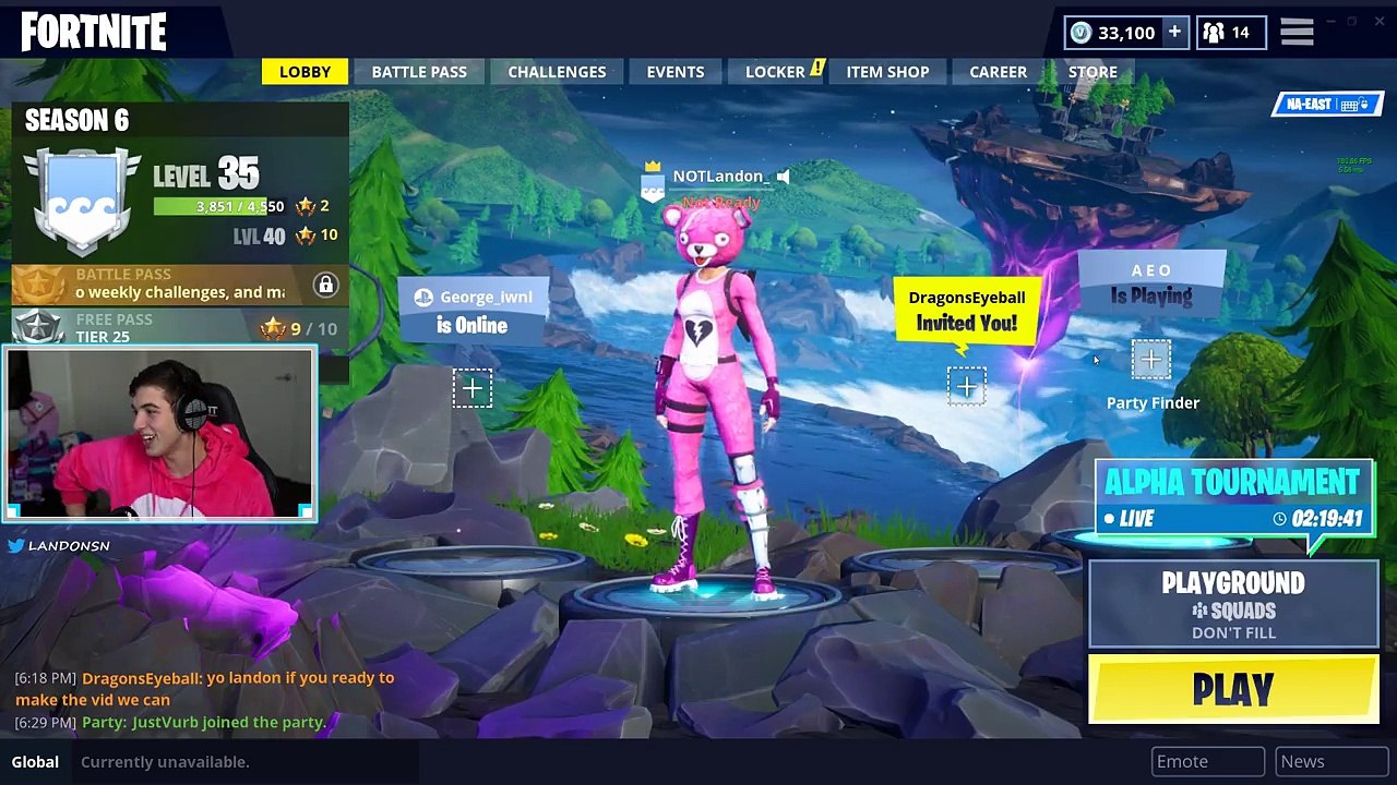GOING TO THE MOON in Fortnite..