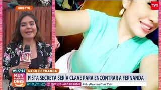 Pistas clave se habrían encontrado en casa de pololo de Fernanda Maciel | Muy buenos días