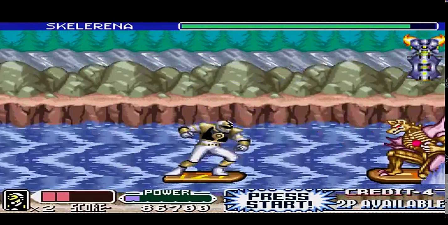 Mighty Morphin Power Rangers The Movie (Super Nintendo)
